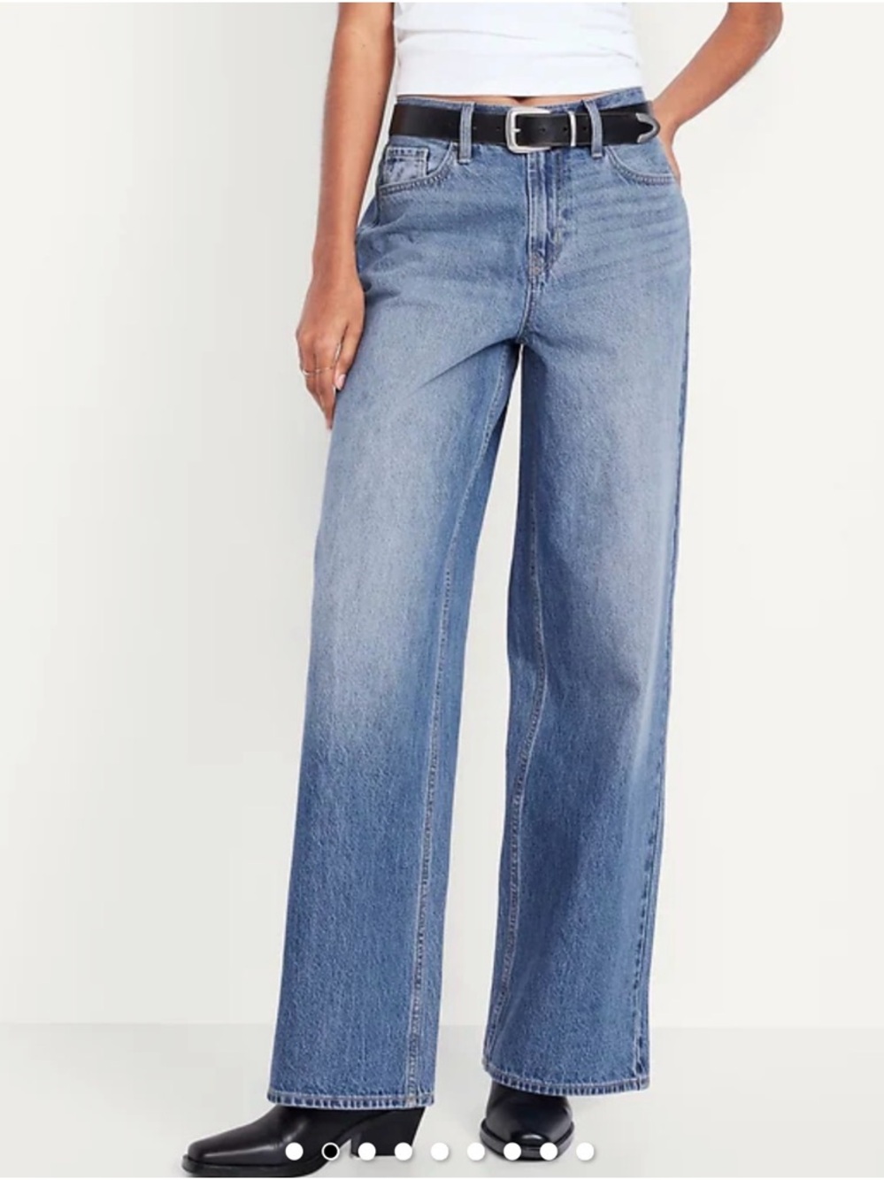 BNWT ON size 2 Wide Leg Jeans light wash